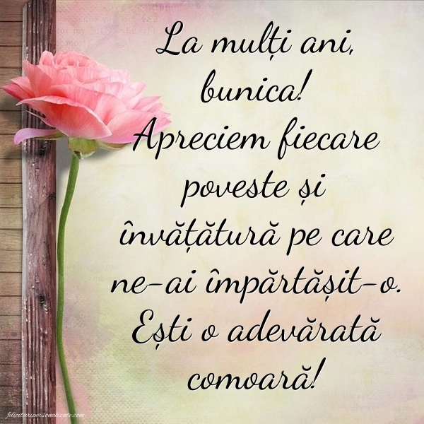 Imagini cu La mulți ani pentru bunica mea: Flori