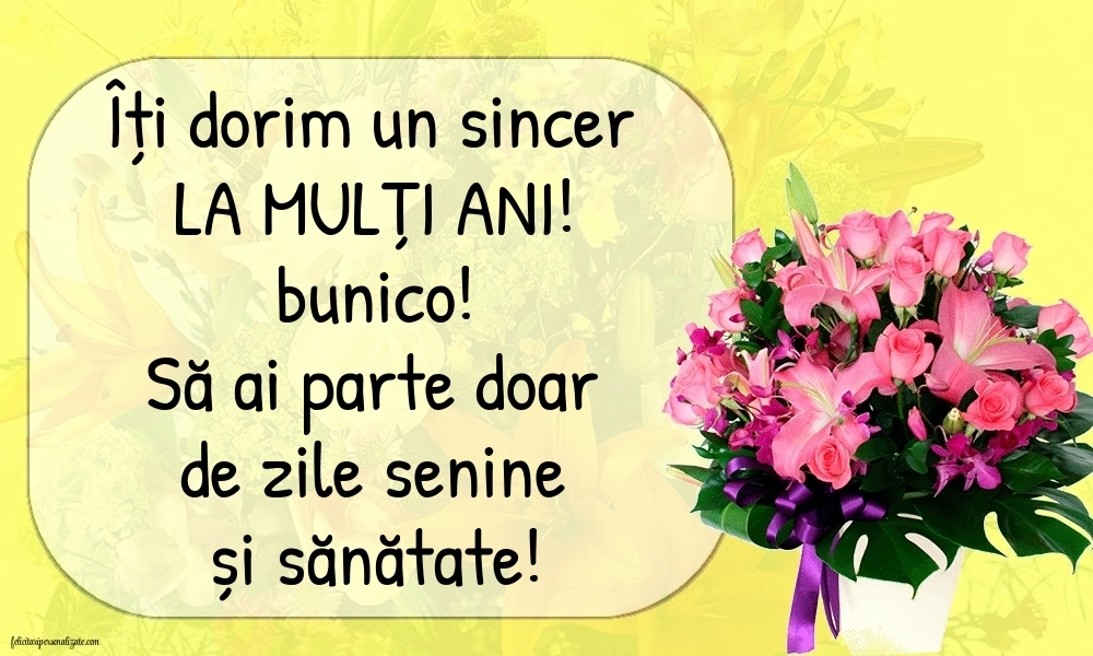 Imagini cu La mulți ani pentru bunica mea: Flori