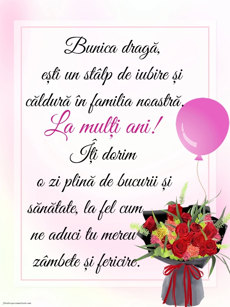 Imagini La Mulți Ani Bunica Mea: Flori