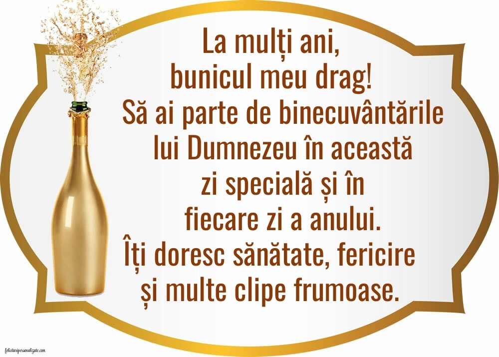 Imagini La Mulți Ani Bunicul Meu: Șampanie