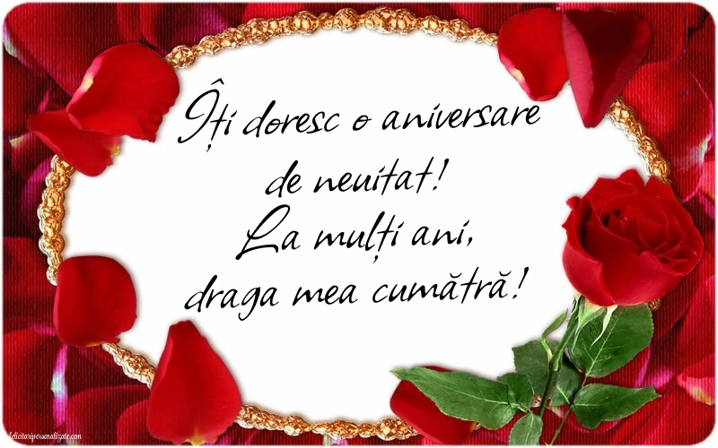 Imagini La Mulți Ani Cumătră: Flori