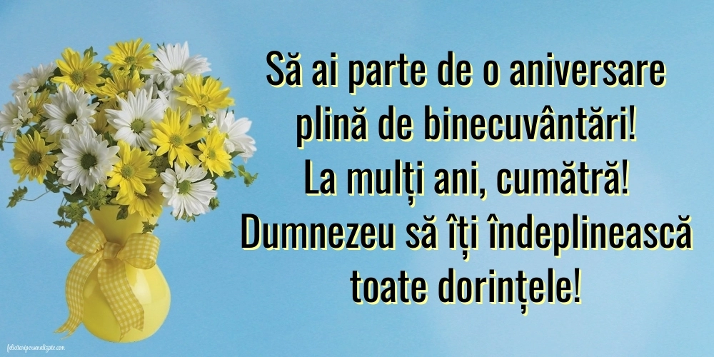 Imagini La Mulți Ani Cumătră: Flori