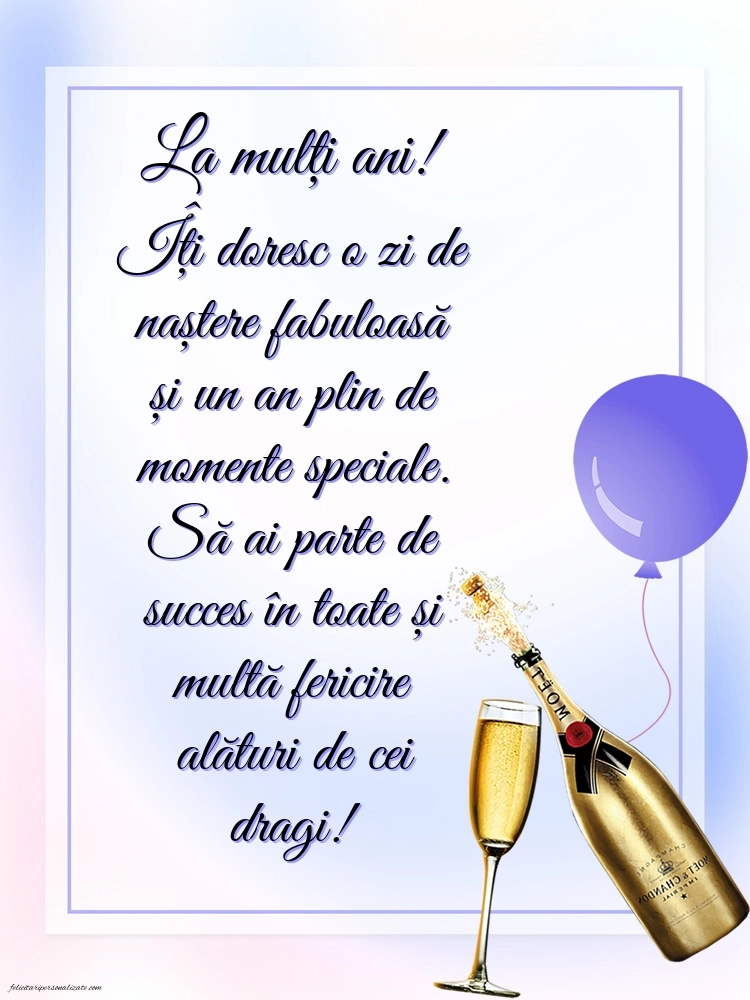 Imagini de Ziua de Naștere pentru Cumătru: Șampanie