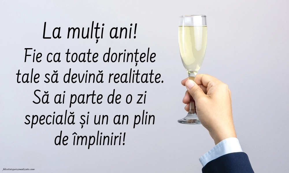 Imagini cu La mulți ani pentru cumnat: Șampanie