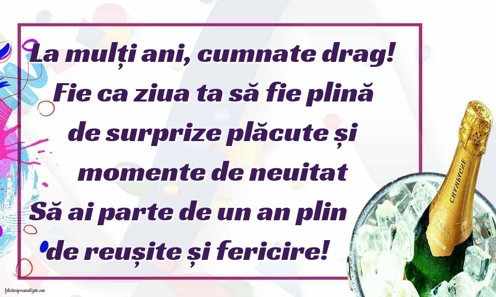 Imagini de LA MULȚI ANI Cumnatul Meu: Șampanie