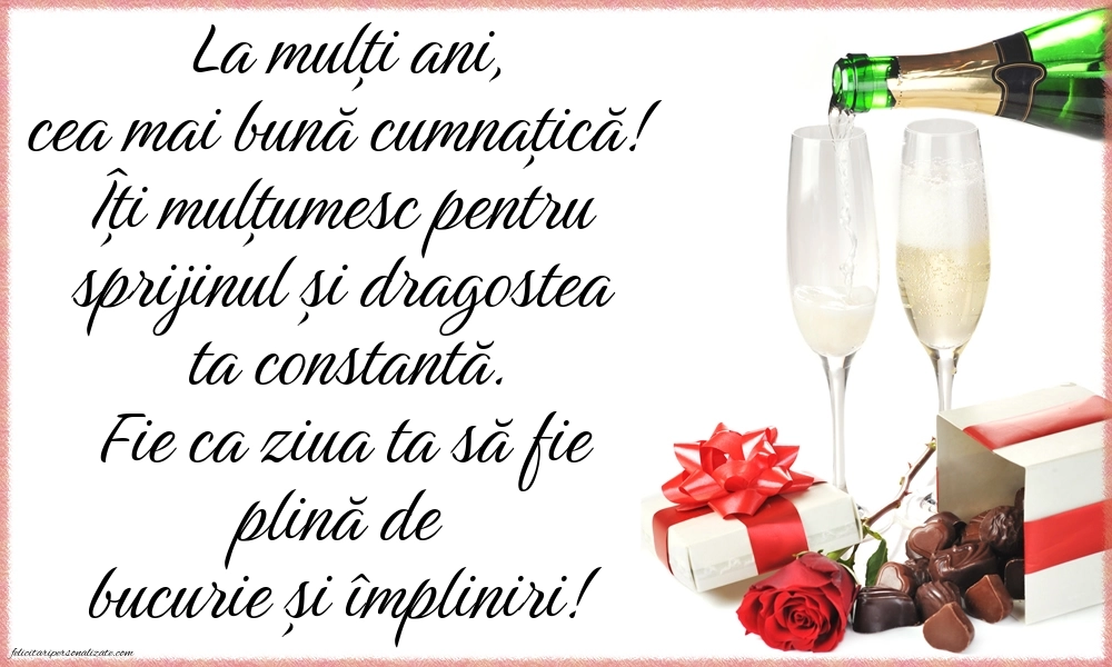 Imagini de LA MULȚI ANI Cumnata Mea: Șampanie și flori