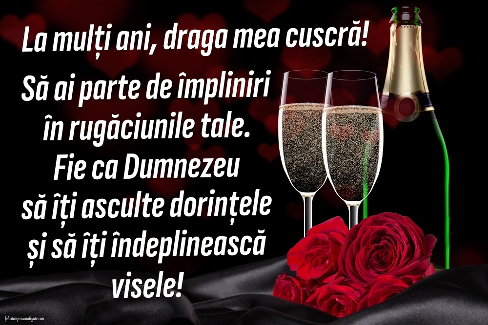Imagini La Mulți Ani Cuscra Mea: Șampanie