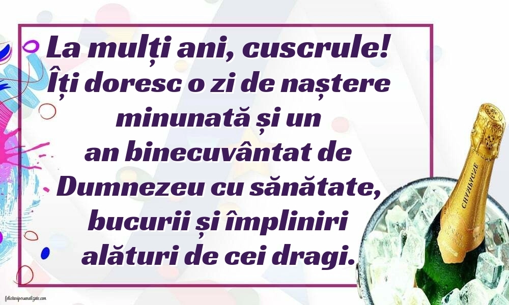 Imagini de Ziua de Naștere pentru Cuscru: Șampanie