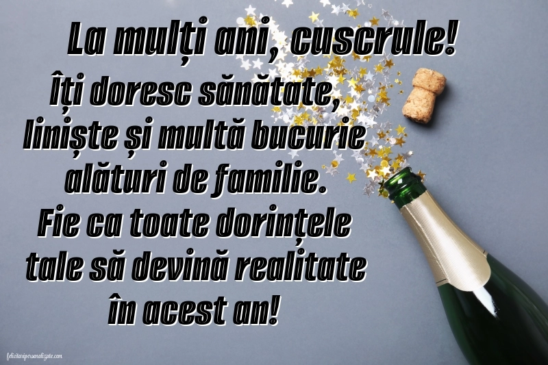 Imagini La Mulți Ani Cuscrul Meu: Șampanie și confetti