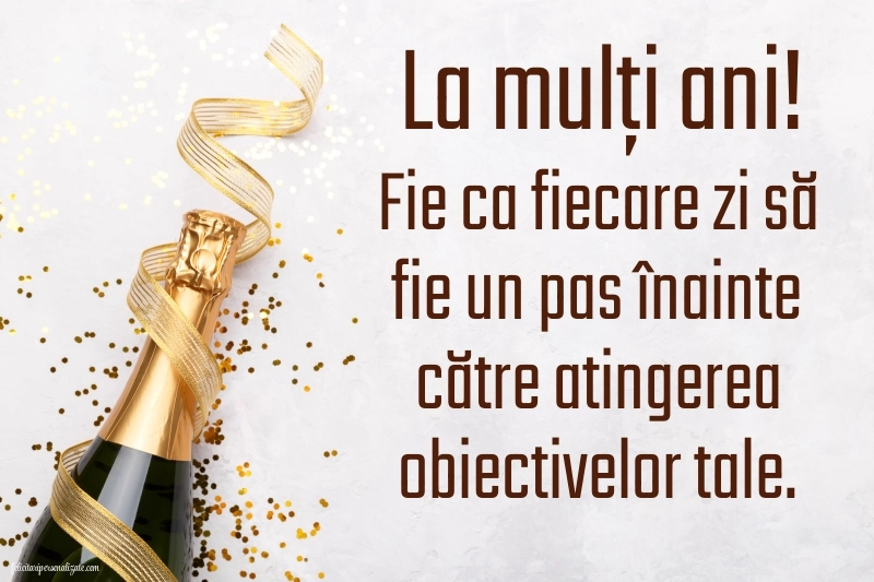 Cele mai frumoase imagini cu urări de LA MULȚI ANI pentru femei sau bărbați: Șampanie