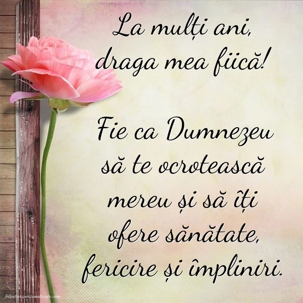 Imagini cu La mulți ani pentru fiica mea: Flori