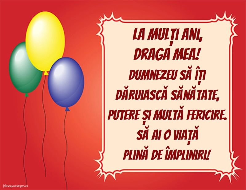 Imagini cu La mulți ani pentru fiica mea: Baloane