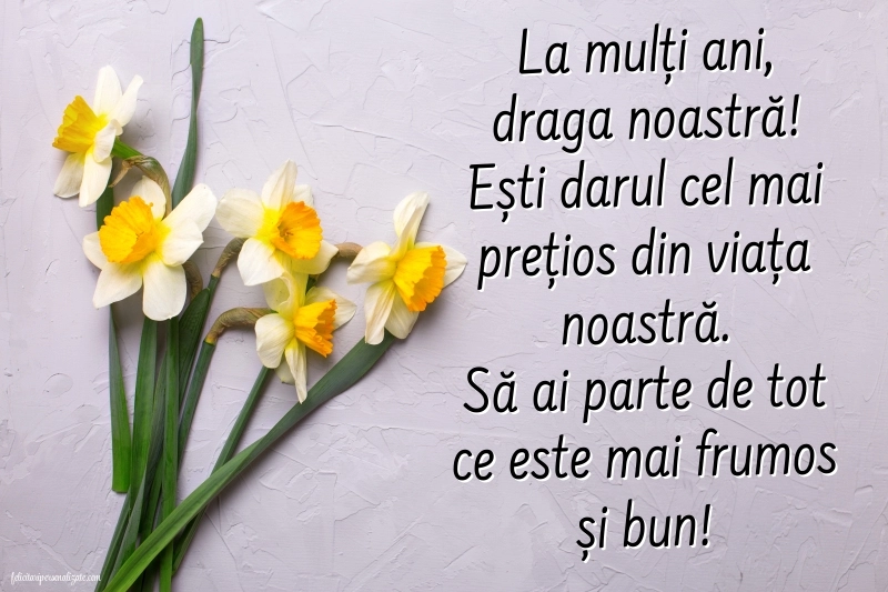 Imagini cu La mulți ani pentru fiica mea: Flori