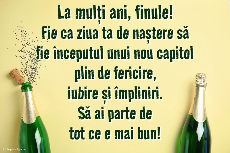 Imagini La Mulți Ani Finul meu: Șampanie și confetti