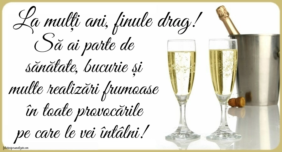 Imagini La Mulți Ani Finul meu: Șampanie