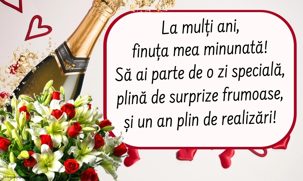 Imagini cu La mulți ani pentru fina mea: Flori