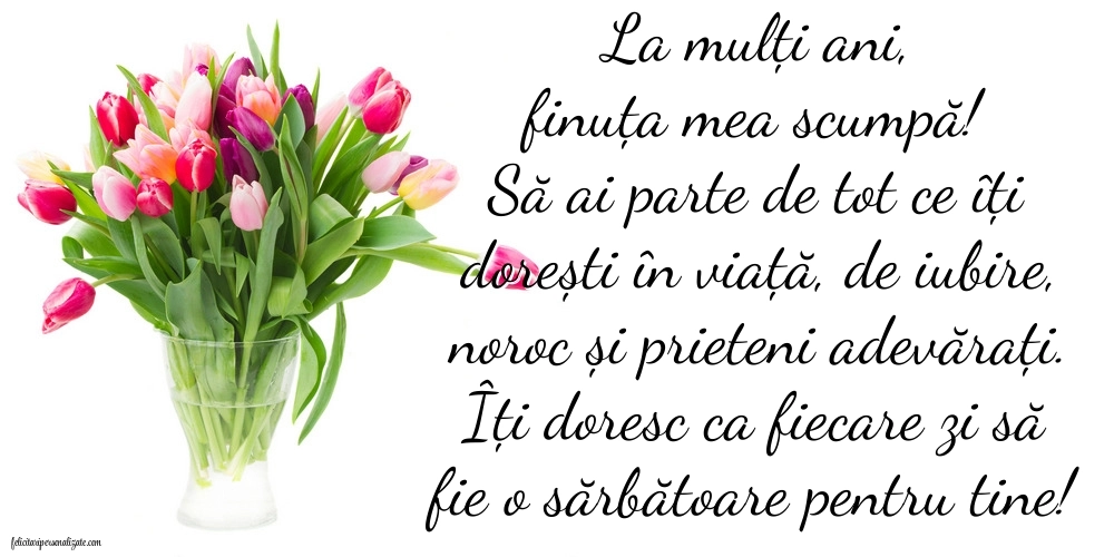 Imagini cu La mulți ani pentru fina mea: Lalele