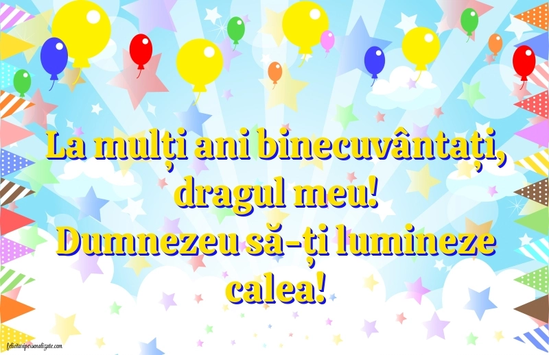 La mulți ani, băiatul meu! - Imagini cu mesaje frumoase: Baloane