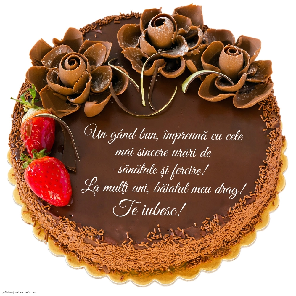 Imagini La Mulți Ani Fiul meu: Tort