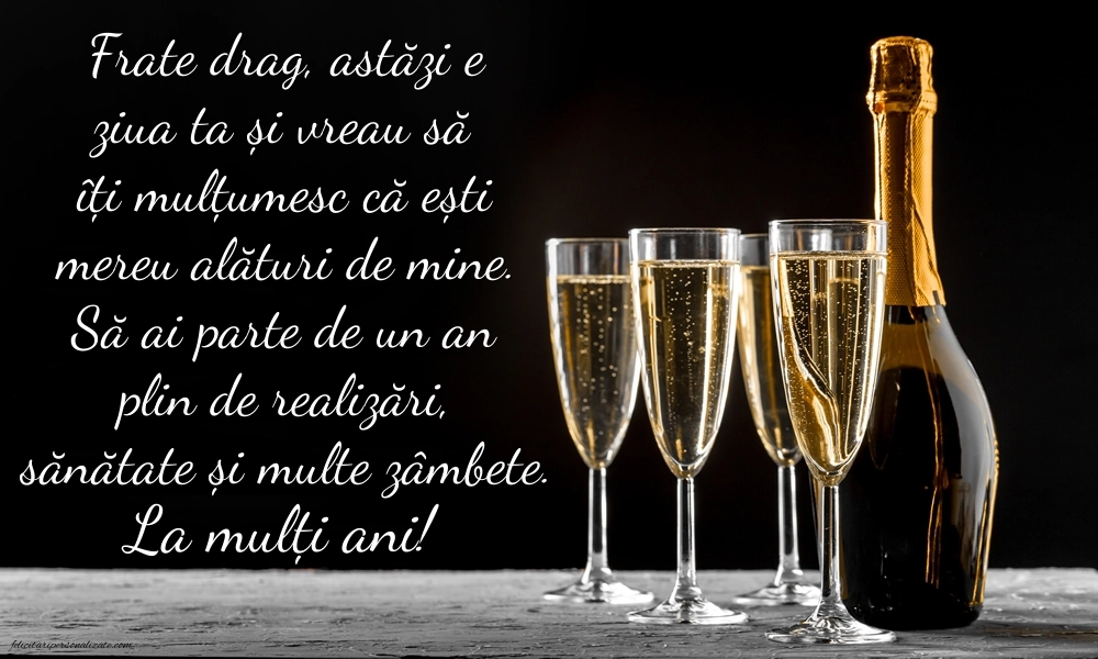 Imagini cu La mulți ani pentru fratele meu: Șampanie