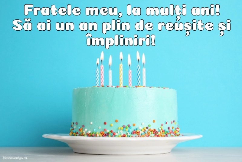Imagini cu La mulți ani pentru fratele meu: Tort