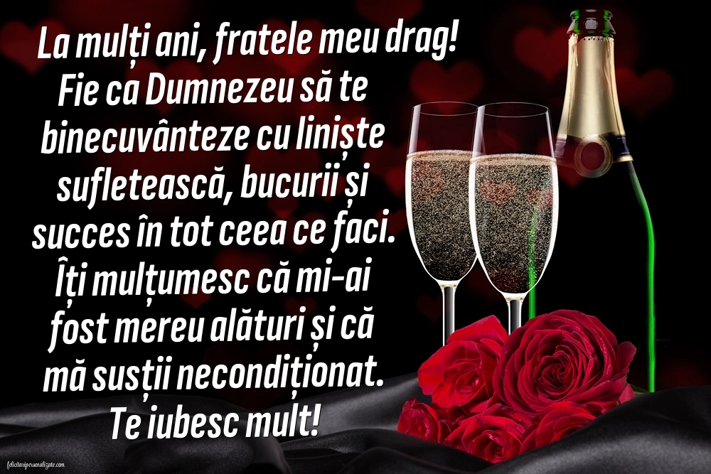 Imagini cu La mulți ani pentru fratele meu: Șampanie
