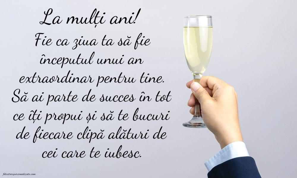 Imagini La Mulți Ani frate: Șampanie