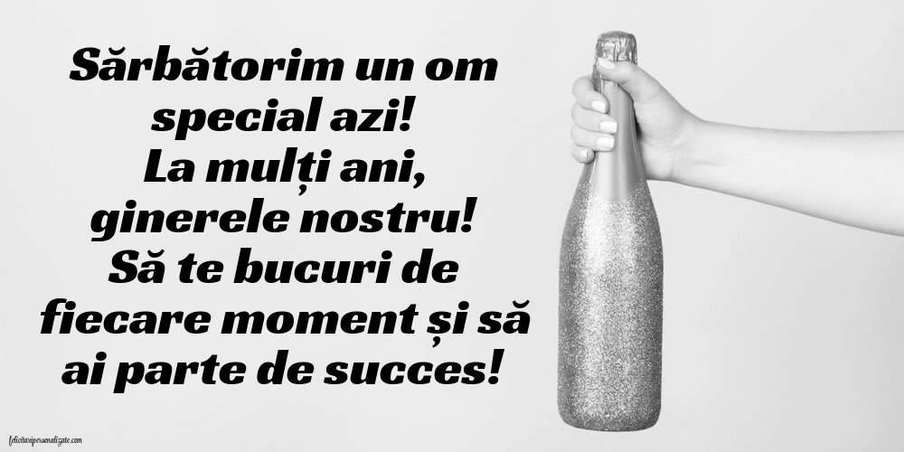 Imagini cu La mulți ani pentru ginerele meu: Șampanie