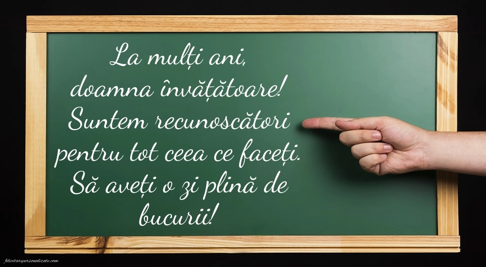 La mulți ani, doamna învățătoare! Imagini și Felicitări Sincere și Călduroase.: Școală
