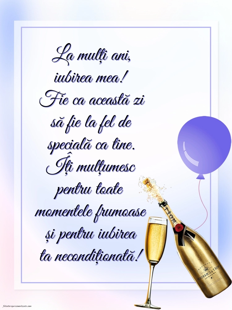 Imagini La Mulți Ani Iubitul Meu. Mesaje de Dragoste și Urări Speciale pentru Ziua Lui.: Șampanie