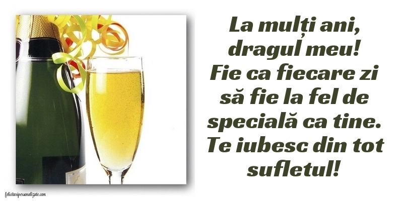 Imagini La Mulți Ani Iubitul Meu. Mesaje de Dragoste și Urări Speciale pentru Ziua Lui.: Șampanie