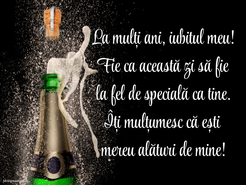 Imagini La Mulți Ani Iubitul Meu. Mesaje de Dragoste și Urări Speciale pentru Ziua Lui.: Șampanie