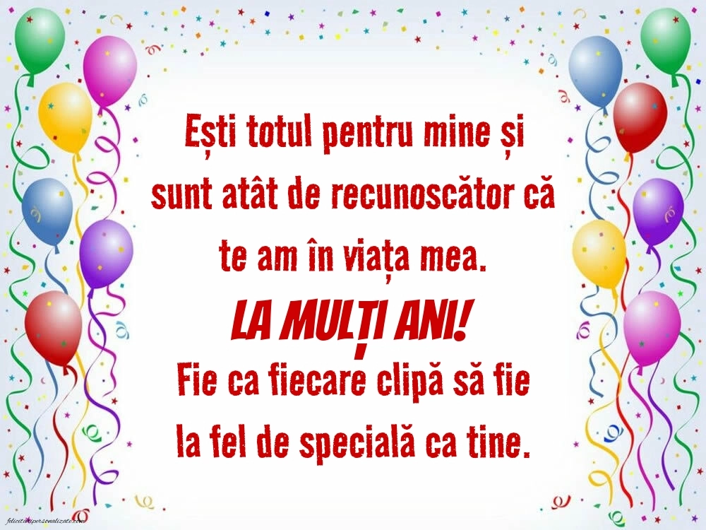 Imagini frumoase de Ziua de Naștere pentru Iubită: Baloane