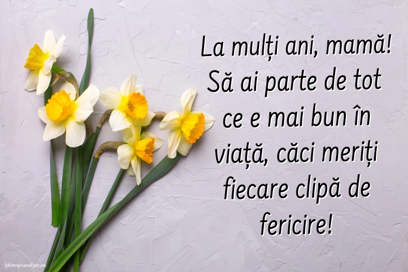 Imagini cu La mulți ani pentru mama mea: Flori