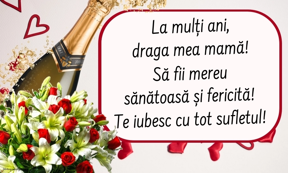 La mulți ani, mama! - Imagini cu mesaje frumoase: Flori