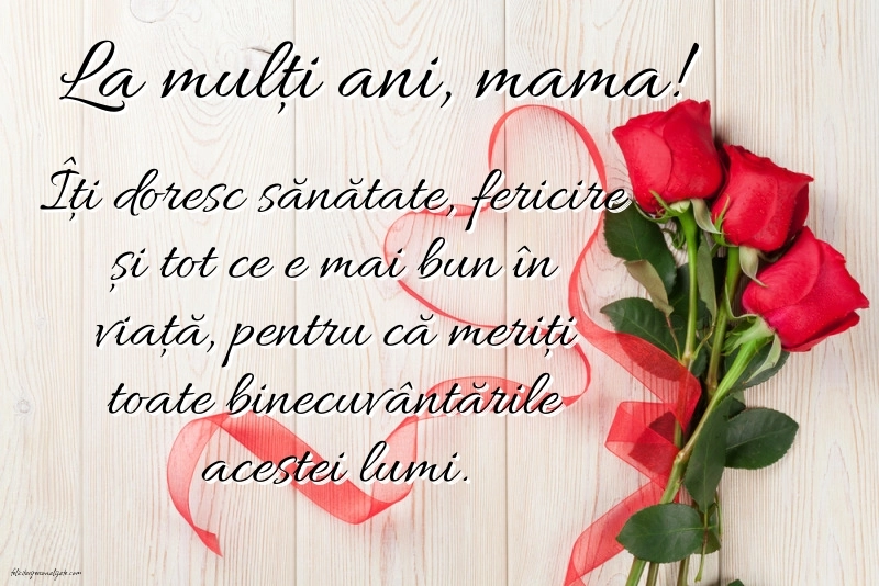 Imagini La Mulți Ani mama: Trandafiri