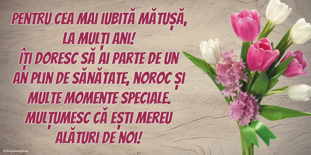 Imagini cu La mulți ani pentru mătușă: Flori