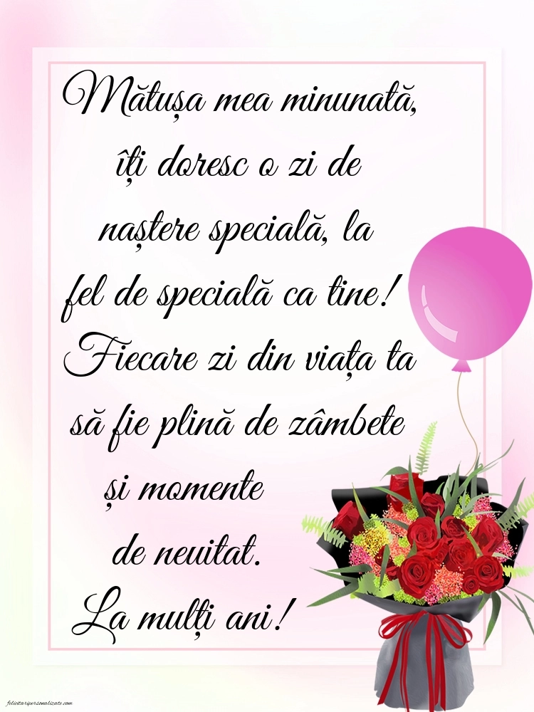 Imagini La Mulți Ani Mătușa Mea: Flori