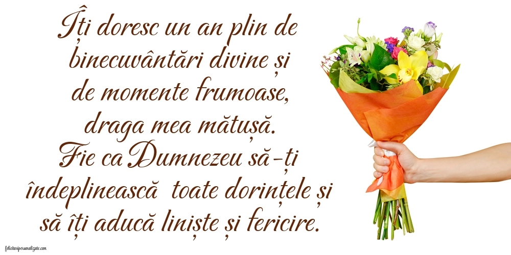 Imagini La Mulți Ani Mătușa Mea: Buchet de flori