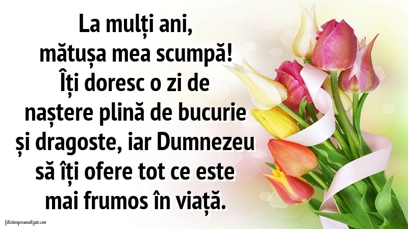 Imagini cu La mulți ani pentru mătușă: Flori