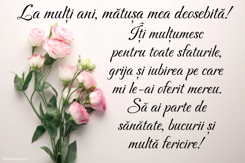 Imagini La Mulți Ani Mătușa Mea: Flori