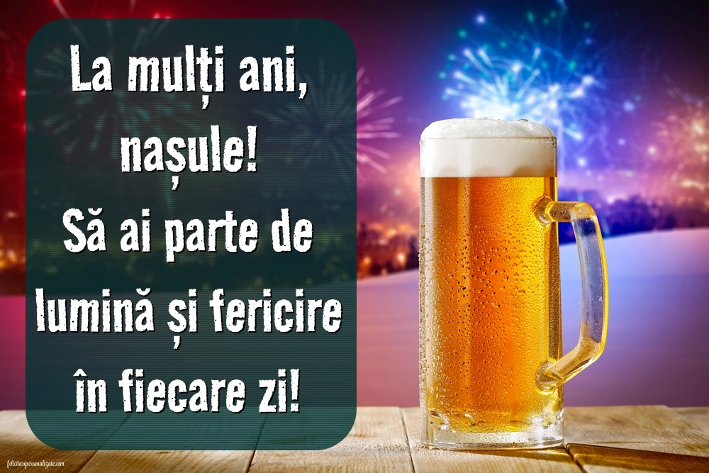 Felicitări și Imagini de Ziua de Naștere pentru Naș: Șampanie