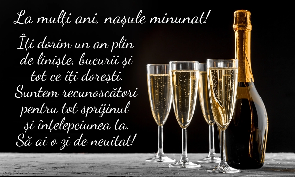 Imagini cu La mulți ani pentru nașul meu: Șampanie