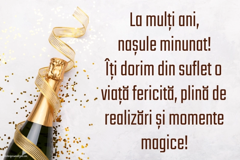 Imagini cu La mulți ani pentru nașul meu: Șampanie