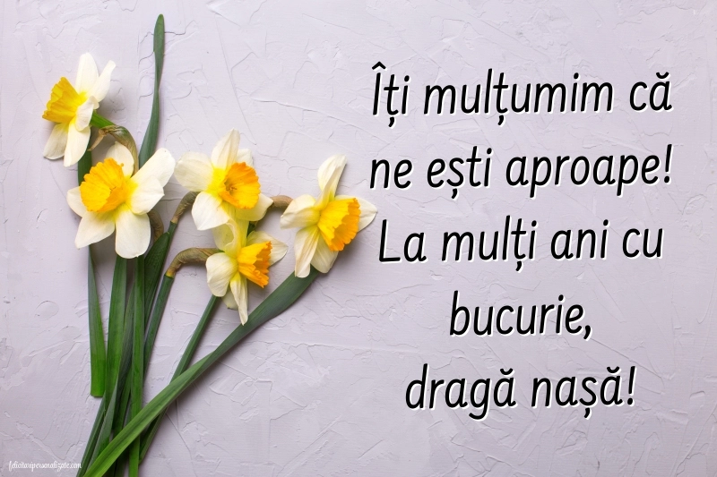 Imagini cu La mulți ani pentru nașă: Flori