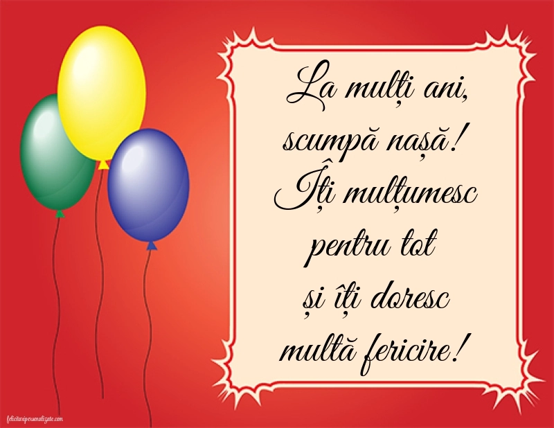 Imagini cu La mulți ani pentru nașă: Baloane