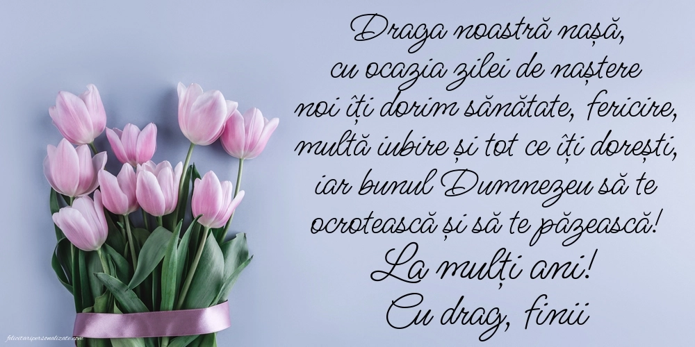 Imagini de LA MULȚI ANI Nașa mea: Lalele