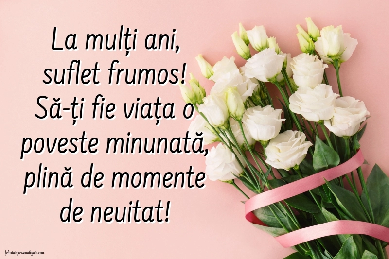La mulți ani, nepoata mea! - Imagini cu mesaje frumoase: Flori