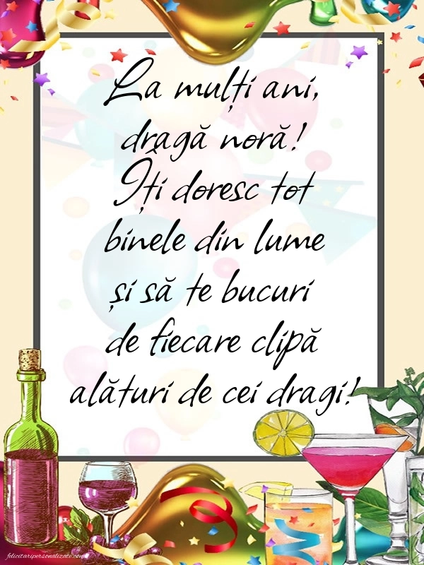 Imagini La Mulți Ani Nora Mea: Confetti