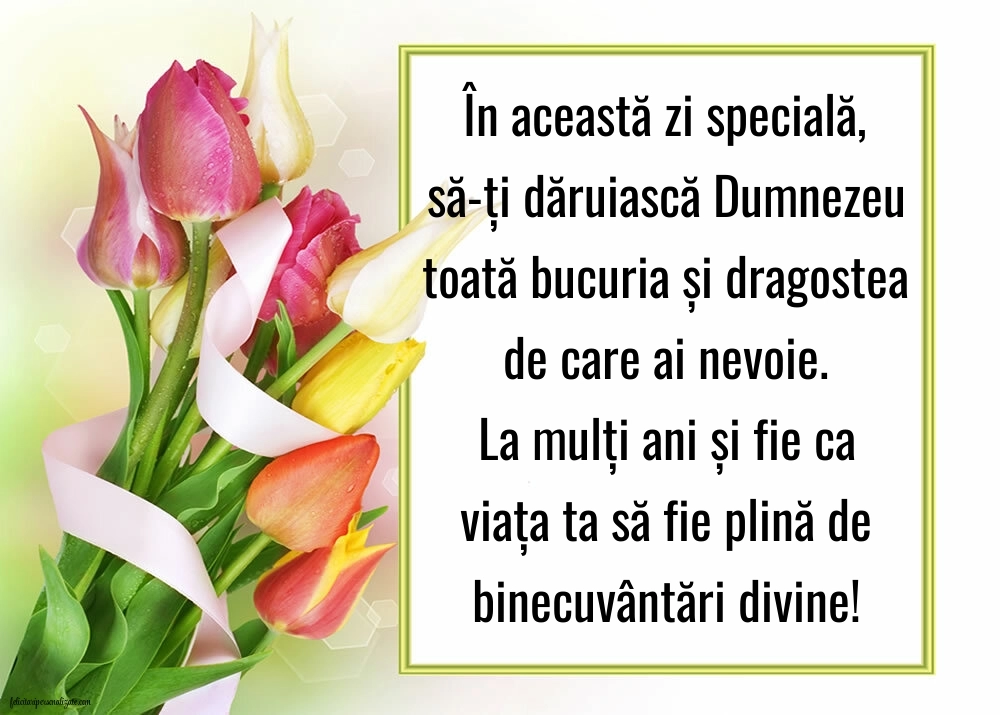 La mulți ani, nora mea! - Imagini cu mesaje frumoase: Flori